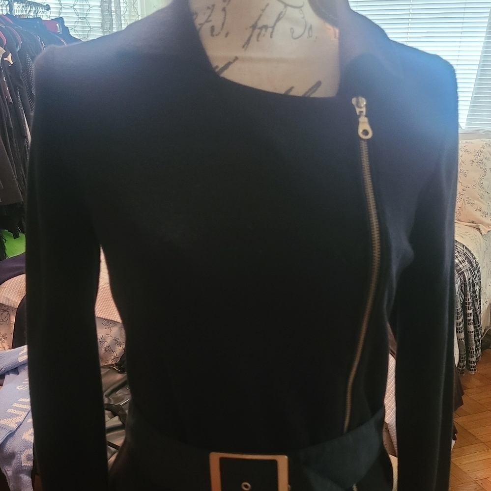 HPπ₯π₯Gorgeous Chelsea & Theodore Belted Waist Jacket small never worn - Picture 8 of 9